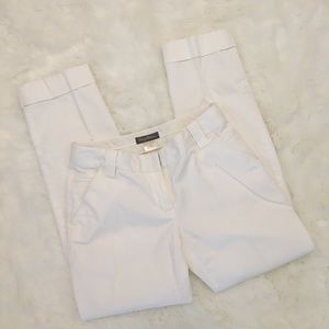 Tommy Bahama White Cuffed Capri Pants Size 2